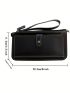 PU Wallets Card Holder Women Long Coin Purse Credit Bank Card Money Bag Clutch Zipper Wallet