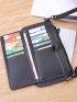 PU Wallets Card Holder Women Long Coin Purse Credit Bank Card Money Bag Clutch Zipper Wallet