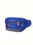 Letter Patch Decor Fanny Pack Casual Zipper Multi-compartment