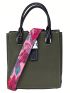 Adjustable Bag Strap Floral Print Polyester