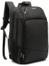 Letter Graphic Travel Backpack Polyester With USB Charging Port