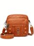 Multi-pockets Shoulder Crossbody Bag For Women 2023 Handbag Ladies Messenger Bag