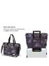 Women Weekender Overnight Travel Shoulder Bag Overnight Carry-on Duffel Gym Tote Luggage