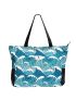 LARGE BEACH BAG Water Resistant Lightweight 20 inch Women Tote Bag for Gym Beach Travel Pool Yoga Nurse