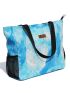 LARGE BEACH BAG Water Resistant Lightweight 20 inch Women Tote Bag for Gym Beach Travel Pool Yoga Nurse