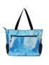 LARGE BEACH BAG Water Resistant Lightweight 20 inch Women Tote Bag for Gym Beach Travel Pool Yoga Nurse