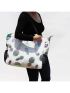 LARGE BEACH BAG Water Resistant Lightweight 20 inch Women Tote Bag for Gym Beach Travel Pool Yoga Nurse