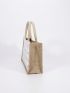 Small Top Handle Bag Sequins Decor For Daily