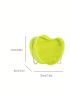 Mini Heart Design Novelty Bag Neon-Green Funky Chain Strap, Clear Bag