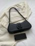 Medium Hobo Bag Black Fashionable For Daily