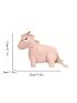 Cartoon Horse Design Novelty Bag Tassel Decor Baby Pink Fashionable