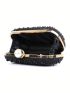 Mini Faux Pearl Detail Chain Box Bag Glamorous