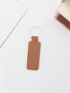 New Style Keychain For Women Men Simple Fashion PU Bag Key Accessory Ring Brown Key Chain