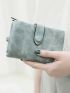 Women's Small Bifold Wallet Ladies Wristlet With Card Holder Id Window Coin Purse