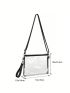 Mini Square Bag Clear Design Fashion Style PVC