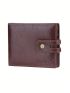 Fashion Vintage Men Wallet Pu Short Design Credit Card Holder Purse