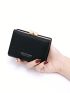 Small Wallet Minimalist Trifold Short Wallet, All-match Clutch Coin Purse,Versatile Credit Card Holder