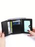 Small Wallet Minimalist Trifold Short Wallet, All-match Clutch Coin Purse,Versatile Credit Card Holder