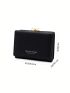 Small Wallet Minimalist Trifold Short Wallet, All-match Clutch Coin Purse,Versatile Credit Card Holder