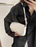 Small Crossbody Bag Solid Color Flap Fashion Style