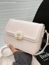 Mini Pu Solid Color Fashion Shoulder Bag