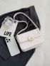 Mini Pu Solid Color Fashion Shoulder Bag