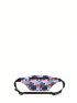 Flower Graphic Fanny Pack Medium Zipper Polyamide