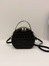 Women's Bag New Simple Casual Crossbody Bag Fashion Trend Portable Small Round Bag