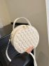 Women's Bag New Simple Casual Crossbody Bag Fashion Trend Portable Small Round Bag