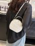 Women's Bag New Simple Casual Crossbody Bag Fashion Trend Portable Small Round Bag