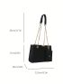 Women's Fashionable And Versatile Chain Shoulder Bag With Coin Purse