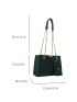 Women's Fashionable And Versatile Chain Shoulder Bag With Coin Purse