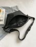 Minimalist Fanny Pack Zipper Large Capacity Black