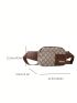 Clover Pattern Fanny Pack PU Pocket Front