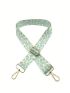 Leopard Print Bag Strap Adjustable Polyester