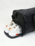 New Trend Travel Bag Fitness Large Capacity Anti-Splashing Pu Dry & Wet Separation Independent Shoe Compartment