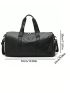 New Trend Travel Bag Fitness Large Capacity Anti-Splashing Pu Dry & Wet Separation Independent Shoe Compartment