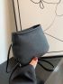 Mini Crossbody Bag Solid Color Minimalist Style