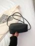 Mini Crossbody Bag Solid Color Minimalist Style