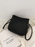 Mini Crossbody Bag Solid Color Minimalist Style