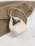 Litchi Embossed Handbag For Women, Women's Solid Color Handbag, Lady's Messenger Bag