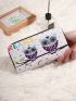 Cartoon Graphic Long Wallet Zipper Cute