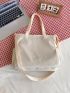 Women Shoulder Tote Bag Small Nylon Crossbody Bag