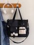 Women Shoulder Tote Bag Small Nylon Crossbody Bag