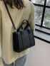 Tote Bag For Women Trendy PU Handbag, Top Handle Satchel Purse Casual Crossbody Bag Mother's Day Gift