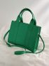 Tote Bag For Women Trendy PU Handbag, Top Handle Satchel Purse Casual Crossbody Bag Mother's Day Gift