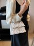 Mini Square Bag Quilted PU Fashionable Flap