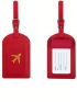 1pc Women Men Luggage Tag PU Flight Holiday Travel Accessory Suitcase Bag Name ID Address