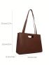 Fashionable Summer Solid Color Women's Multi Use Tote Bag Handbag Shoulder Bag