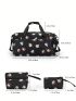 3pcs Bag Set Travel Bag Double Handle Square Bag Cartoon Print